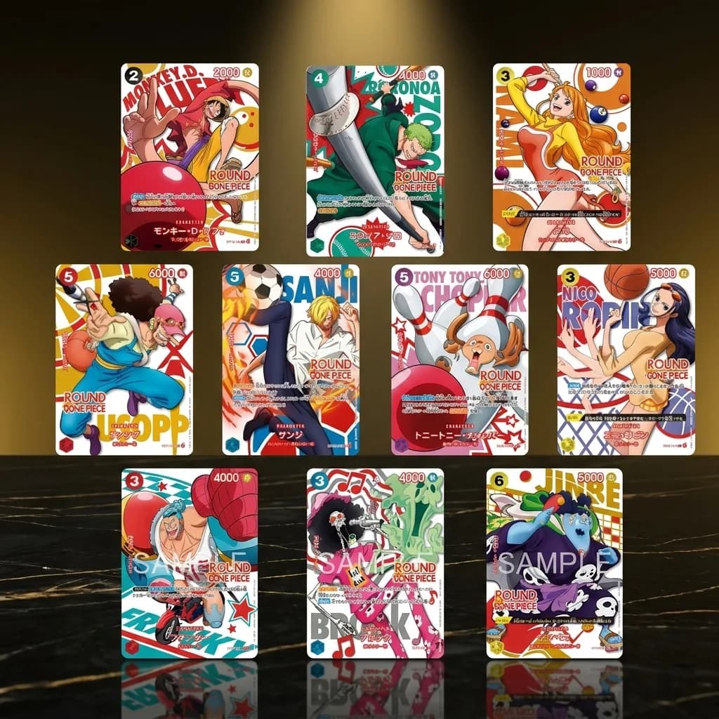 Coleção completa Round 1 One piece Japão