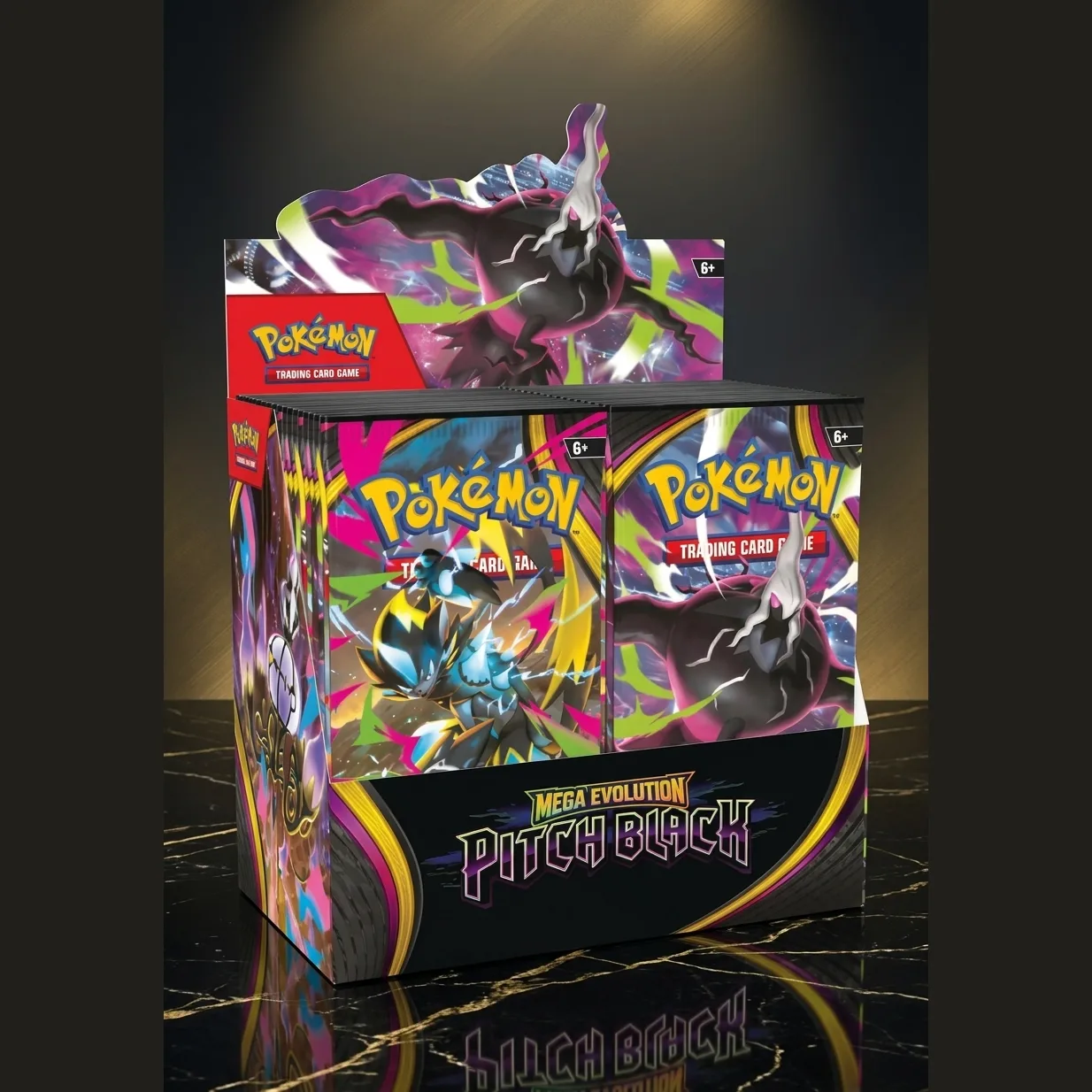 (ING) Caixa de Booster - Pitch Black